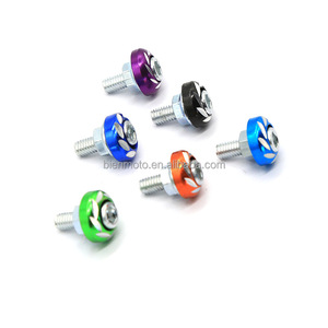 6mm Moto Pièces et Accessoires Accesorios Para Moto M6 Boulons et Écrous Vélo Vis Écrou Boulon Cap Couverture Moto Plaque Vis - Product Image 2