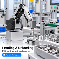 Bras robotisé collaboratif industriel de bureau MG400 léger et programmable de haute précision pour les opérations d'alimentation et d'assemblage automatiques