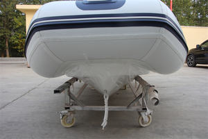 12ft מהירות גבוהה עמיד פיברגלס גוף סירת דיג סירה מתנפחים ספורט 360 עם קונסולת מרכז - Product Image 6