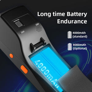 Supermercado Almacén Restaurante industrial Pos Terminal Escáner de código de barras de mano Resistente Android Pdas con impresora de recibos - Product Image 5