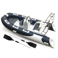 Usine bas prix luxe RIB Yacht 480cm coque rigide bateau en fibre de verre