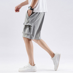 Fitness al aire libre suelto Casual hombres entrenamiento pantalones cortos <span class=keywords><strong>para</strong></span> hombre personalizada - Product Image 3