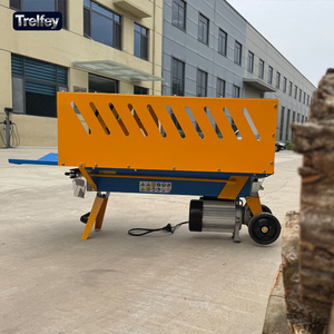 Fendeuse à <span class=keywords><strong>bois</strong></span> électrique horizontale <span class=keywords><strong>de</strong></span> 8 tonnes avec protection <span class=keywords><strong>de</strong></span> sécurité 220V pour le traitement du <span class=keywords><strong>bois</strong></span> <span class=keywords><strong>de</strong></span> <span class=keywords><strong>chauffage</strong></span> à la maison et au jardin - Product Image 3