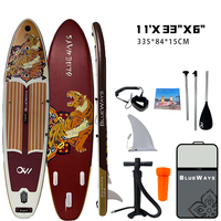 Nouvelle planche de paddle gonflable (SUP) 2026 avec pompe et accessoires, SUP tout usage écologique pour enfants