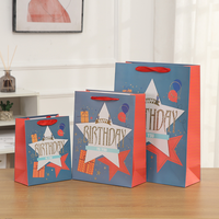 Sac de vaisselle en papier blanc jetable avec logo imprimable FSC personnalisé, emballage à emporter, sac en papier à provisions pour cadeau d'anniversaire, vente en gros