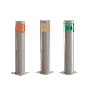 Ss 304 Bolt Down Safety Bollards Bollard Post Bollard Post Covers