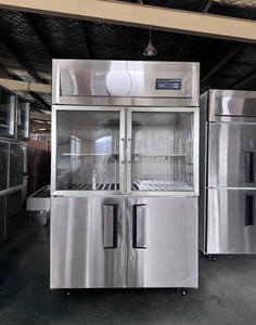 Congelador Vertical Comercial de 4 Puertas de Acero Inoxidable de Una Sola Temperatura con Descongelación Automática para Cocina de Restaurante LF-SSRF4 C - Product Image 5
