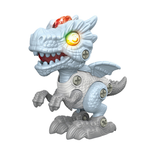 New Arrival STEM Learning Toy Take Apart <strong>Dinosaur</strong> Toys Construction Dino Figures <strong>Building</strong> Toys Set With Light And Sound For Kids - Product Image 2