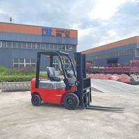 Chariot élévateur diesel à prix avantageux, capacité de levage de 1,5 à 2 tonnes, hauteur de levage de 3 à 8 m, chariot élévateur hydraulique CE ISO, moteur de haute qualité
