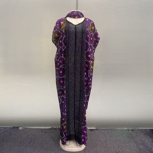 Nuovo Abito Donna Africano 2025 in Cotone Stampato con Fascia Grande Tie-Dye, Etnico, Ampio e Traspirante - Product Image 5