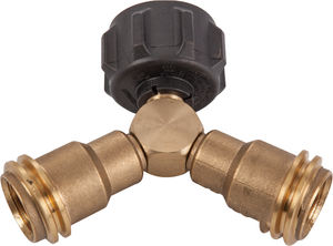 Laiton QCC 1-20UNEF <span class=keywords><strong>GPL</strong></span> Camping BBQ Grill Pièces LP Propane Recharge <span class=keywords><strong>Adaptateur</strong></span> Modèle BY601Y pour 1LB <span class=keywords><strong>Bouteille</strong></span> De Gaz Jetable - Product Image 3