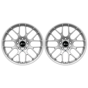 Rines Forjados X-RIMS 5x120 5x112 5x100 de 20 Pulgadas, Plateados, Diseño V Mesh, 5 Birlos para <span class=keywords><strong>Ford</strong></span> <span class=keywords><strong>Mustang</strong></span> - Product Image 2