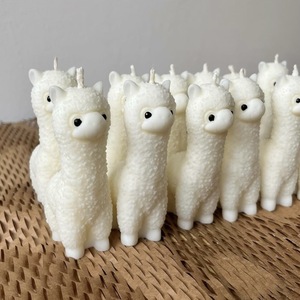 Simpatica candela per aromaterapia Alpaca carina creativa regalo di <span class=keywords><strong>compleanno</strong></span> senza fumo decorazione di fragranze per ragazze all'ingrosso transfrontaliere - Product Image 3