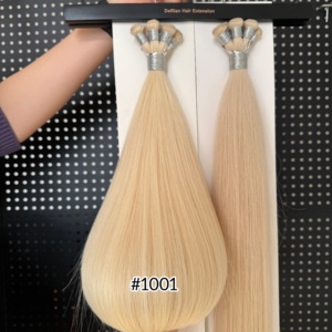 Extensiones de cabello de trama Genius para personas de América, extensiones de cabello de trama rusa de doble dibujado, 2025 <span class=keywords><strong>Ali</strong></span> - Product Image 5