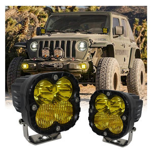 Водонепроницаемый 3,5 дюймов Круглый 30 Вт противотуманный свет желтый светодиодный прожектор для мотоциклетного автомобиля 4x4 Offroad - Product Image 5