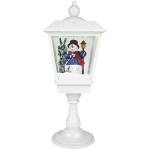 Lanternes de <span class=keywords><strong>table</strong></span> blanches de Noël saisonnières, musicales, à LED, avec fonction neige - Product Image 6