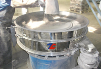 Industrielles Rotierendes Vibrationssieb 3-Schicht Edelstahlsieb für Pulver und Granulate