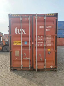 20ft 40ft 40 cao Cube Container vận chuyển sử dụng giá rẻ container biển - Product Image 2