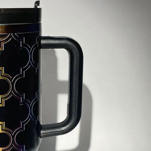 Handle Vacuum <b>Double</b> <b>Wall</b> Insulated Cup Custom Stainless Travel Mug 40oz Tumblers With Lids Straw - Product Image 4