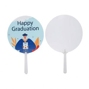 Personalized Design Sublimation Blank <b>Plastic</b> Fan With Music and Love Style Christmas for Graduation Photo Frames - Product Image 3