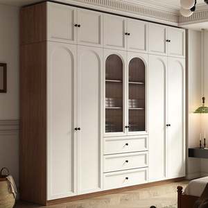 Armoire de rangement moderne sur mesure, facile à assembler, meubles de chambre à coucher pour atelier et salon, fabriqué en Chine - Product Image 1