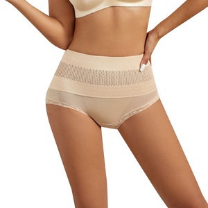 Nuevo estilo transpirable de cintura media pantalones de abdominoplastia pantalones triangulares reductores de barriga hermoso cuerpo ropa interior moldeadora de levantamiento de cadera - Product Image 5