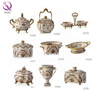 Décoration d'intérieur de luxe Guangzhou-worldlive, décoration de fête, cadeau, décorations de mariage, décorations de l'Aïd, assiette à collation pour la maison