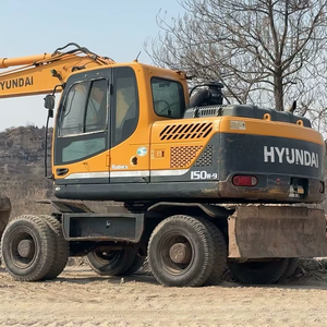 Excavatrice sur pneus HYUNDAI HW150 d'occasion rentable, de haute qualité, bon marché, liquidation HyundaiHW150 Hw150w-7 150w-9 Excavatrice - Product Image 1