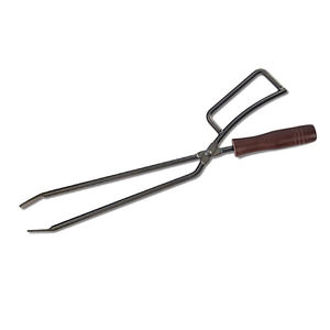 Pinzas de <span class=keywords><strong>leña</strong></span> con mango de madera para <span class=keywords><strong>barbacoa</strong></span>, chimenea de carbón, para exteriores, Camping y hogar - Product Image 2