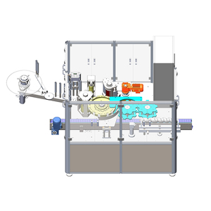 Máquina de etiquetado automática, rotativa y lineal, OPP, Pegamento de fusión en caliente, alimentada por rollo, con sistema de Control PLC - Product Image 5