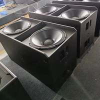 Caisson de basses professionnel LS8008-AS Dual18 pouces 4800W DJ Sound Box Haut-parleur 2*18 pouces Système PA Caisson de basses 18 pouces