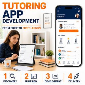 Servicio de Tutoría Profesional, Desarrollo de Aplicaciones para el Mercado de Tutorías para IOS y Android con Búsqueda de Tutores y Reserva de Clases, LionCreate - Product Image 4
