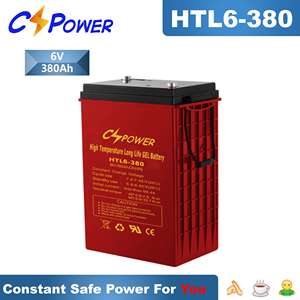 Cspower có thể sạc lại BATERIA 6V 225ah chu kỳ sâu Gel năng lượng mặt trời Pin HTL6-225 - Product Image 4