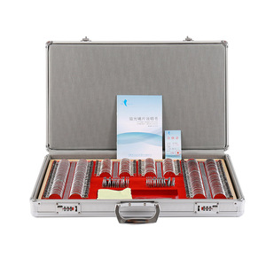 Étui à lentilles Xingda Optometry 266 en métal aluminium, boîte d'insertion de lentilles de qualité supérieure pour bijoux, montres et lunettes - Product Image 1