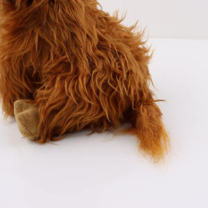 Nouveau écossais Highland vache en peluche Animal en peluche vache jouets en peluche vente chaude réaliste doux câlin <span class=keywords><strong>ferme</strong></span> jouet - Product Image 2