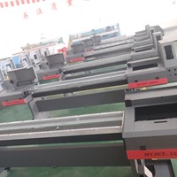 Myjet Hybrid Eco Solvent Printer 6 pieds Imprimante numérique à jet d'encre en cuir PU avec 4 têtes I3200