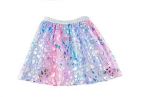Regenbogen Pailletten Tutu Rock für Mädchen Prinzessin Tanzrock im atmungsaktiven Casual Style mit Plus Size für Kinder - Product Image 4