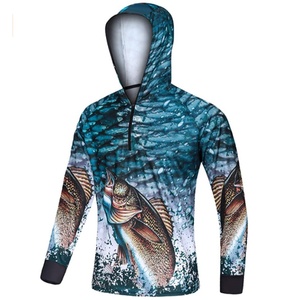 เสื้อตกปลาเด็ก แขนยาว แห้งเร็ว ป้องกันรังสียูวี สกรีนโลโก้ได้ตามต้องการ - Product Image 6