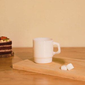 Decalcomania personalizzata in carta Color vetro tazze da caffè latte tazza da tè in vetro con manico in vetro Logo personalizzato - Product Image 6