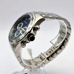 Hugos Ông Chủ đồng hồ Nhật bản thạch anh người đàn ông xem sang trọng dây đeo bằng thép không gỉ Mới không thấm nước Chronograph Vòng đeo tay người đàn ông Đồng hồ reloj Hombre - Product Image 3