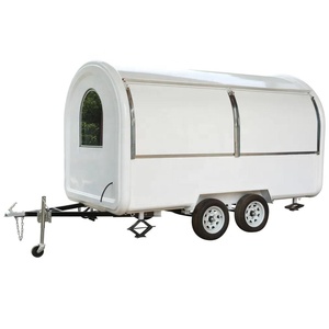 <span class=keywords><strong>Retro</strong></span> Rimorchio Mobile Retrò <span class=keywords><strong>Vans</strong></span> Veloce Van Utilizzato Cibo Chioschi Per BARBECUE - Product Image 2