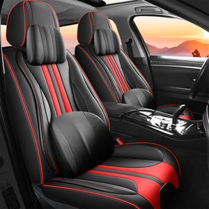 Custom <strong>Car</strong> Seat Covers Full <strong>Set</strong> Luxury PU Leather <strong>Car</strong> Seat Cushions Waterproof Universal Fit for <strong>Cars</strong> - Product Image 3