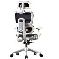 Chaise pivotante ergonomique réglable, chaise de bureau confortable, chaise de salle de conférence