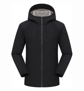 Chaqueta de Forro Polar con Capucha y Cremallera para <span class=keywords><strong>Hombre</strong></span> YZ, Chaqueta de Invierno para Exteriores, <span class=keywords><strong>Impermeable</strong></span> y Resistente al Viento, para <span class=keywords><strong>Hombre</strong></span> y Mujer - Product Image 3