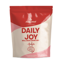 Aeglewell Biologische Dagelijkse Joy Wellness Drinkmix Stick Pack Hersenfocus & stemmingssupport voor dagelijkse stressverlichting 30 porties
