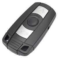 Coque de remplacement pour clé de voiture intelligente MS, télécommande sans clé à 3 boutons pour BMW E61 E90 Série 3 Série 5 X3 X5, étui de clé de véhicule