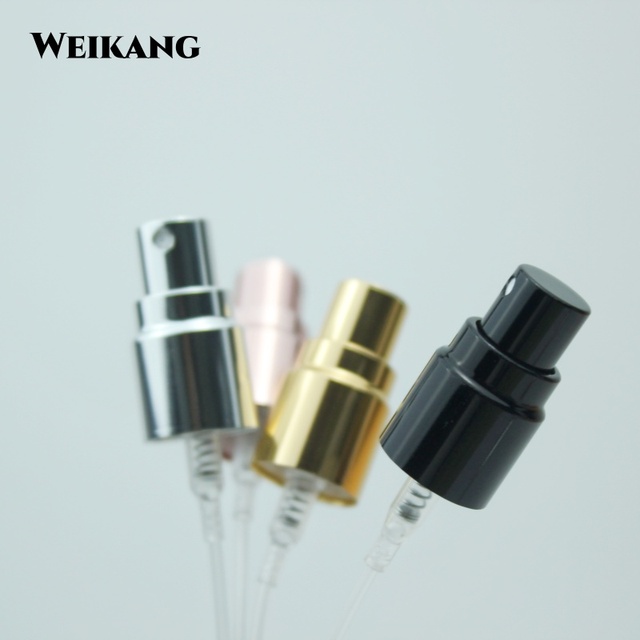 Wholesale Aluminum Perfume Pump 12mm 14mm Fine Mist Sprayer Cosmetic Packaging Accessory