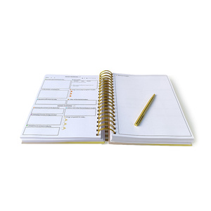 Tùy chỉnh in ấn xoắn ốc giấy lưu ý cuốn sách nhật ký Tạp Chí chương trình nghị sự Hàng Ngày Hàng tuần hàng tháng tổ chức kế hoạch máy tính xách tay với bút - Product Image 5