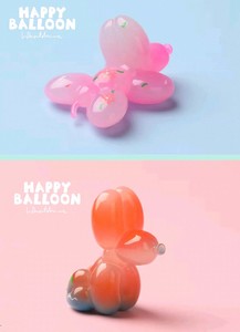 Venta al por mayor de auténticos Happy Bubble Dogs Minis, Happy Balloon Dog, Serie 2, Caja Sorpresa Dog Bean, Regalo de Cumpleaños de Moda con 24 piezas - Product Image 4