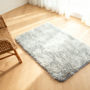 Rectangle moderne 6ft X 8ft Tie Dye Shaggy Laine Tapis Microfibre Polyester Fuzzy Tapis pour la prière d'exercice à domicile - Product Image 6